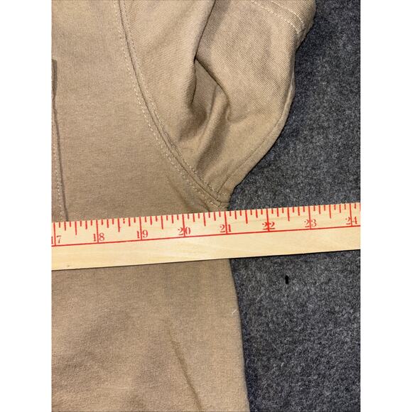 Lot of 2 Carhartt Short Sleeve Relaxed & Loose Fit T-Shirt Gray/Tan Mens' Sz M - Picture 3 of 8